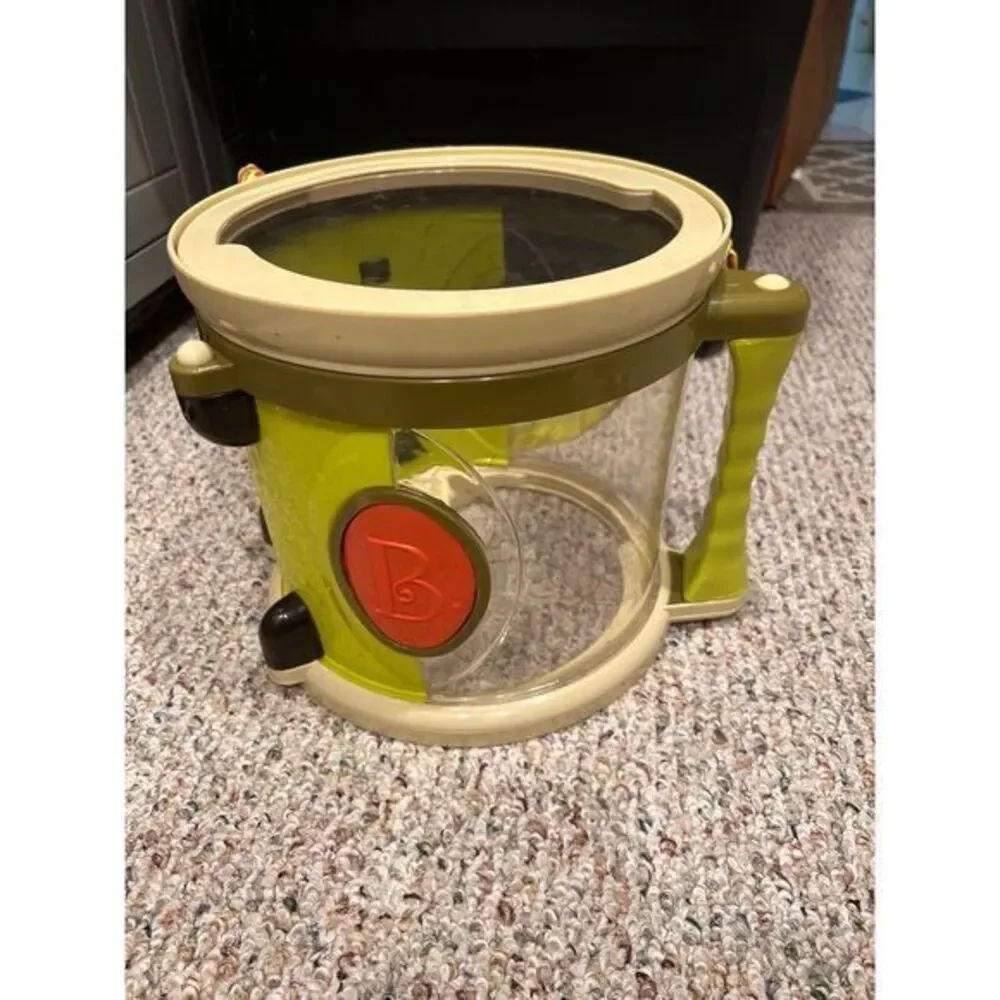 B music set‎ green drum purple tambourine